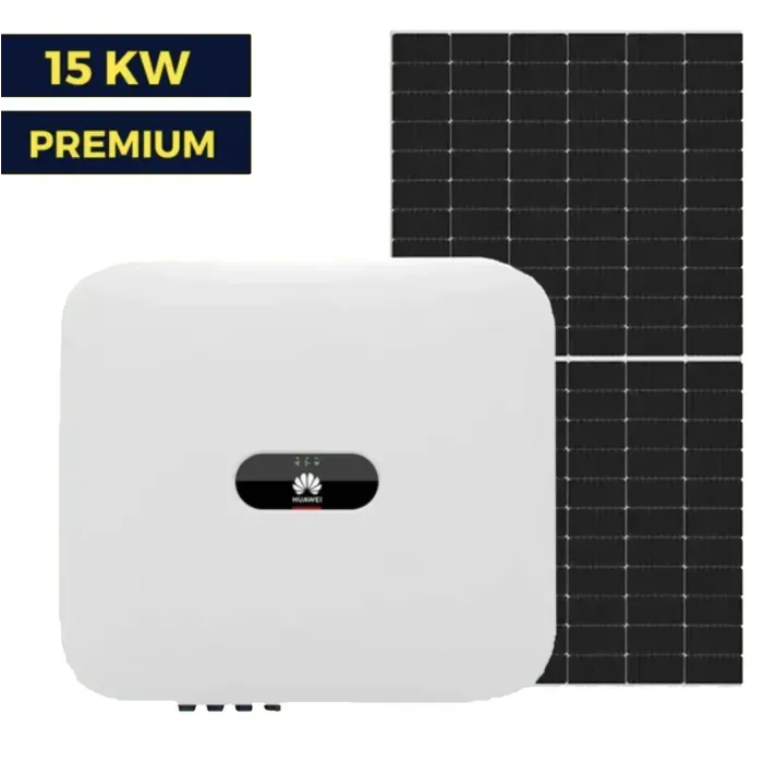 Мережа сонячна станція на 15 кВт Premium | Huawei 15 kw | Risen 550W