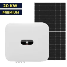 Мережа сонячна станція на 20 кВт Premium | Huawei 20 kw | Risen 550W