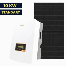 Мережа сонячної станції на 10 кВт Standart | Solis 10 кВ | LP Longi 425W