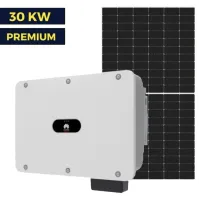 Мережа сонячна станція на 30 кВт Premium | Huawei 30 kw | Risen 540W