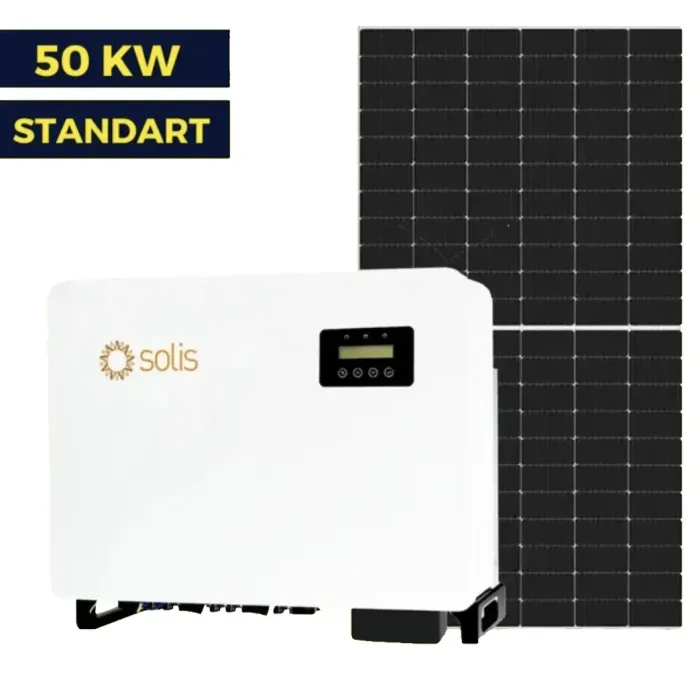 Мережа сонячної станції на 50 кВт Standart | Solis 50 кВ | LP Longi 425W