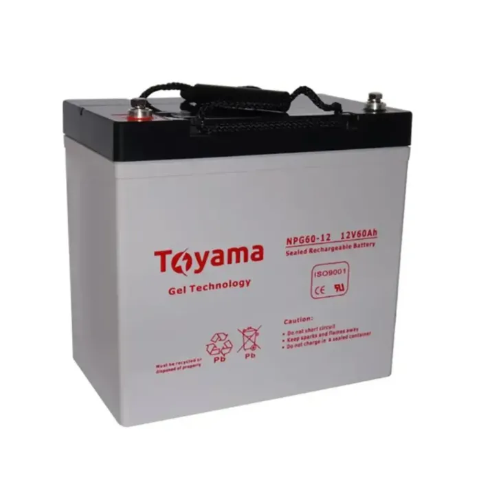 Акумулятор гелевий Toyama NPG12-60 GEL