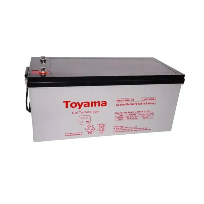 Акумулятор гелевий Toyama NPG12-200 GEL