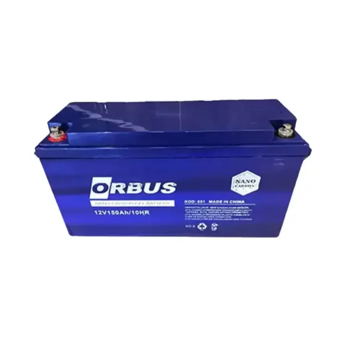 Акумуляторна батарея ORBUS CG12150 GEL 12 V 150 Ah (485 x 172 x 240) Black Q1/34