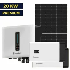 Гібридна сонячна станція на 20 кВт Premium | Stromherz 20 kw | Ulica 550W | Stromherz 11,5 kWh