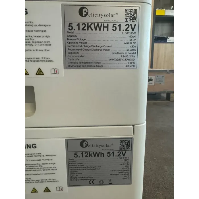 Літієва батарея HVC96050 5.12kwh-25.6kwh LiFePO4