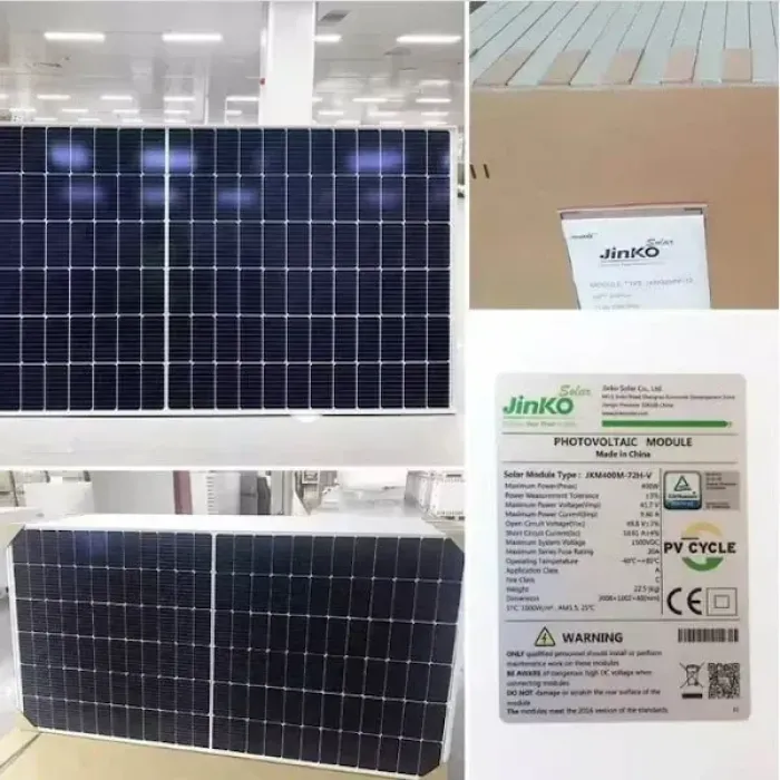 Сонячна панель Jinko JKM-430N-54HL4R-BDV N-type Bifacial 32V 13А 430Вт