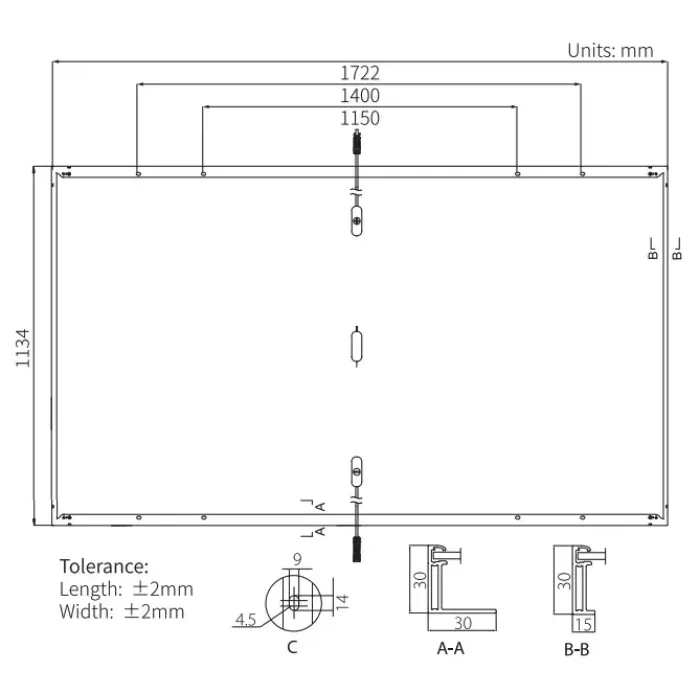 Сонячна панель Longi Solar 425W Hi-MO 6m Full Black Mono (LR5-54HTB-425M)