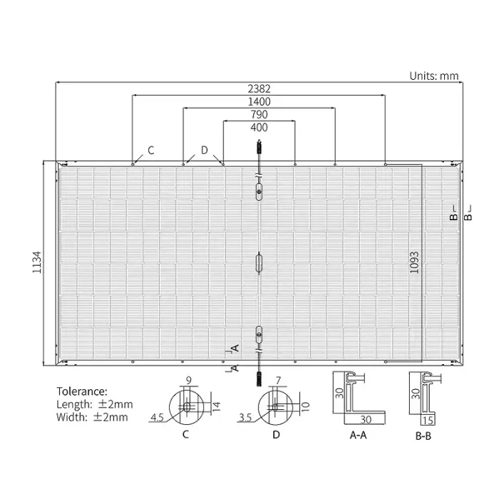 Сонячна панель на 600Вт LONGI Solar Hi-MO 7 LR5-72HGD-600M Bificial