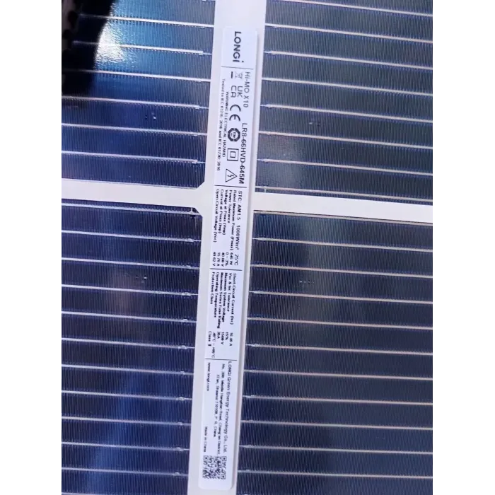 Сонячна панель Longi Solar LR7-72HVD-645M Bifacial HI-MO X10