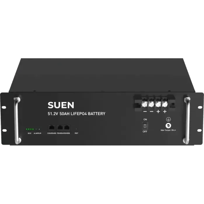 Акумулятор SUEN 2,56 кВт, SUEN-P5150ESA1, LiFePO4, 51,2V