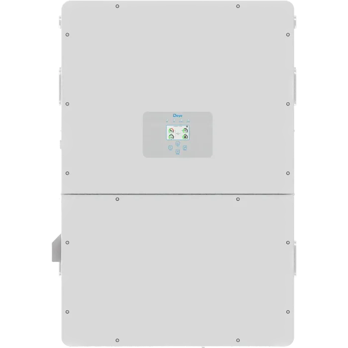 Гібридний інвертор Deye SUN-100K-SG02HP3-EU-GM10 (100 кВт, 3 фази, HV, 10 MPPT, WiFi)