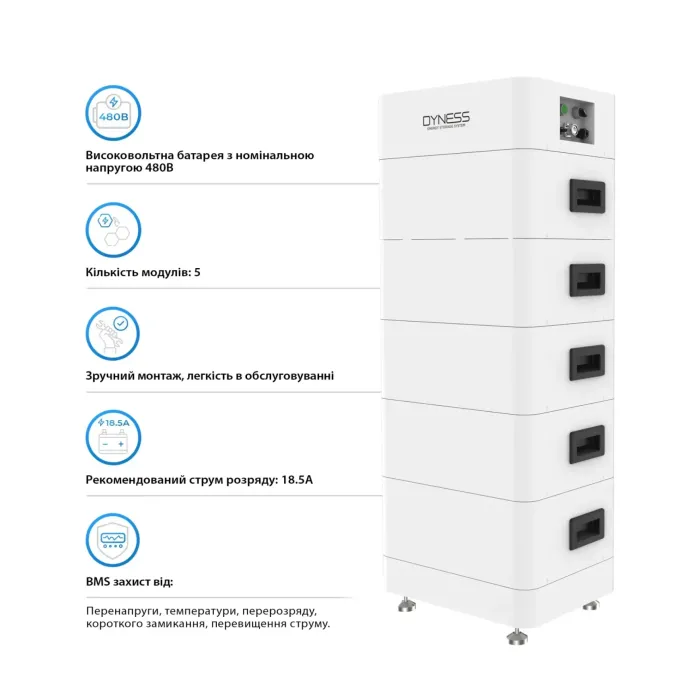 Система зберігання енергії Dyness Tower T17 LiFePO4